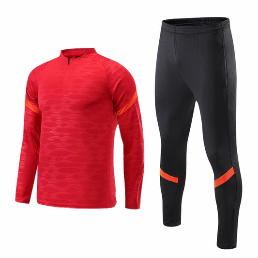 Men Training Football Long Sleeve Sets